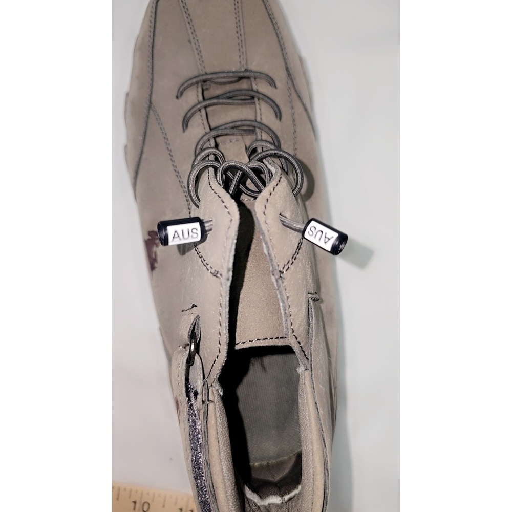 LDeck Unisex 3/4 Top Hiking/Driving Shoes Slip-on Laced-up Size (40) Gray New - Picture 8 of 8